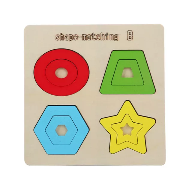 montessori toy, montessori wooden toys, wooden puzzle, shape puzzle, educational toy