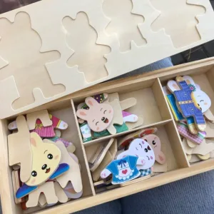 Received Wooden Dress Up Puzzle Set from customer M***a.