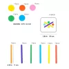 rainbow sticks game, matching game, educational game, educational toy