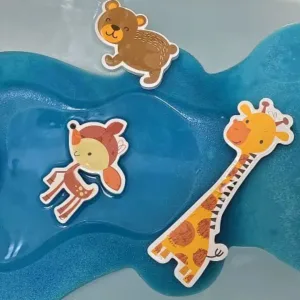 Received Foam Animal Bath Time Stickers from customer A****i.