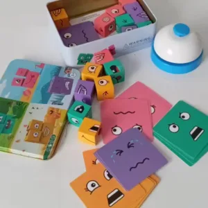 Received Expression Puzzle Building Blocks Game with Bell from customer A***i.