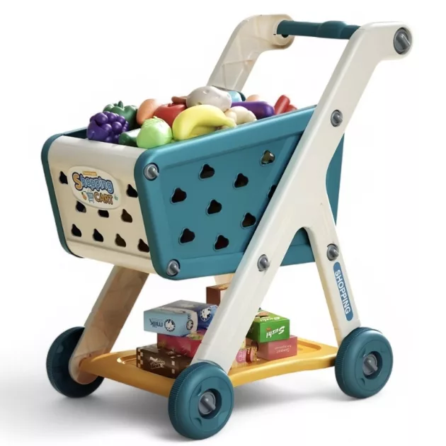 Green Blue_Shopping Cart Toy with Grocery Set.jpg