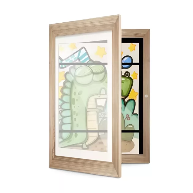 Khaki_Kids Magnetic Artwork Frame for Paintings.jpg