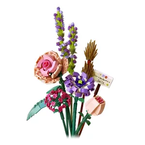 flowers toy, building blocks set, flowers building blocks