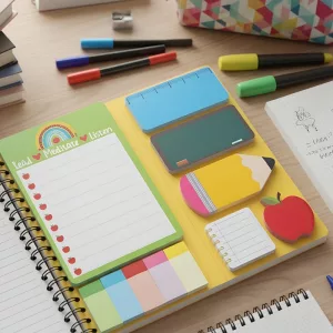 sticky note book, sticky tabs, sticky note tabs, sticky note booklet, book sticky tabs