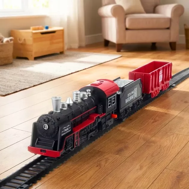 train track set, retro train set, electric train set