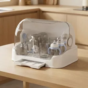 Baby Bottle Storage Box Drying Rack