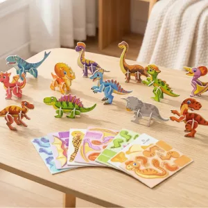3d cartoon puzzle
