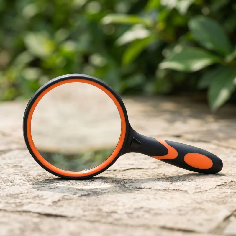 10x Handheld Magnifying Glass for Kids